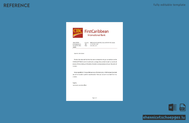 Beispiel für die Schließung der CIBC Bank in Kanada (Vorschau)